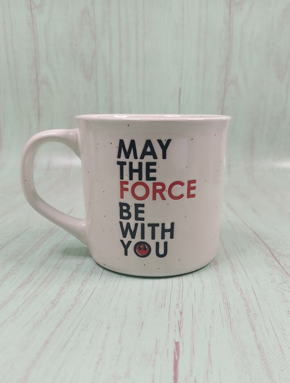 Star Wars “May the Force Be With You” ceramic 16 oz mug